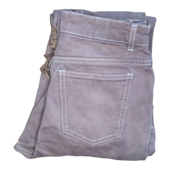 Asos‎ Distressed Mid Rise Sz 25/34 Jean Women - Picture 1 of 6